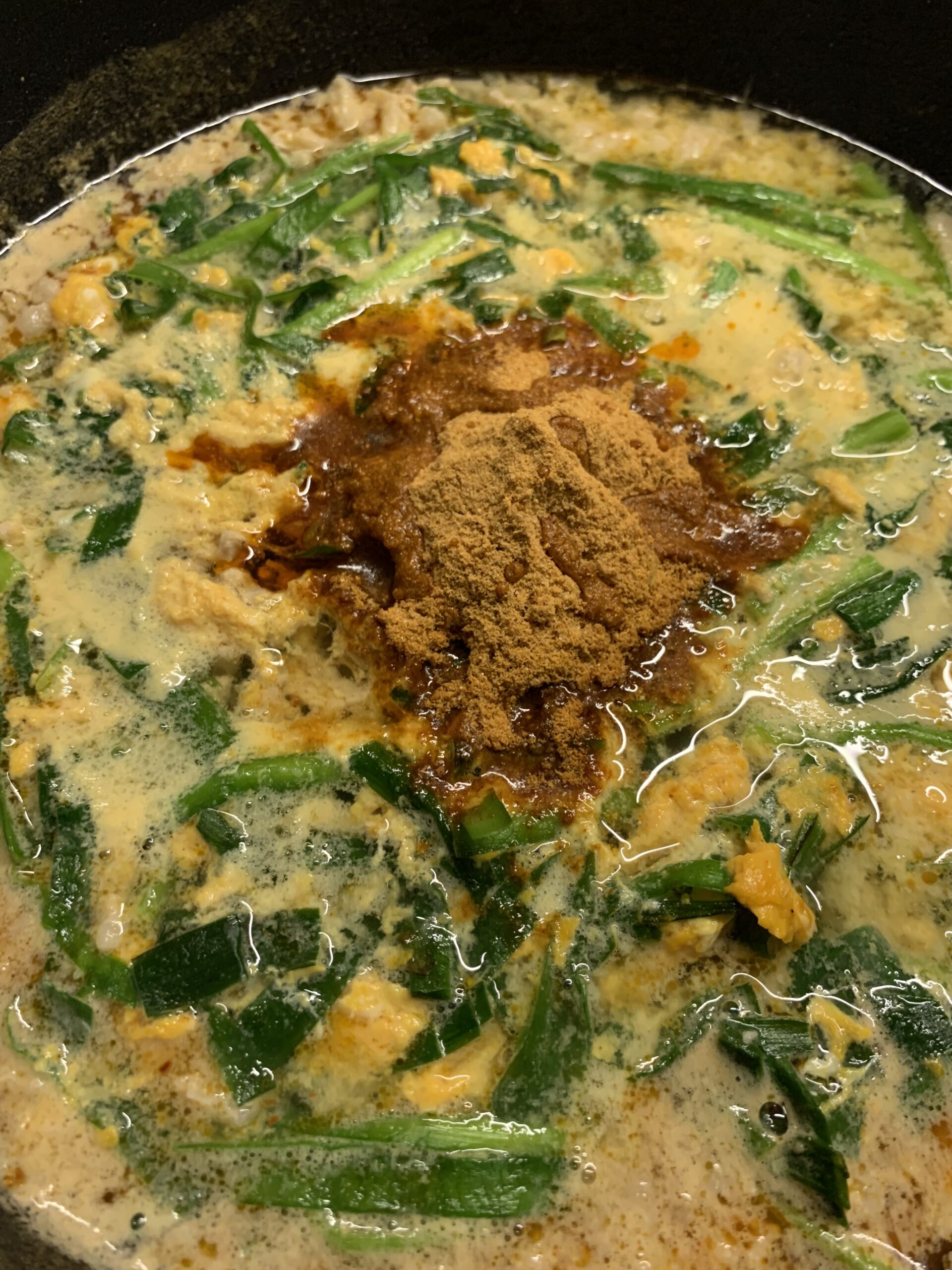 辛麺スープ4