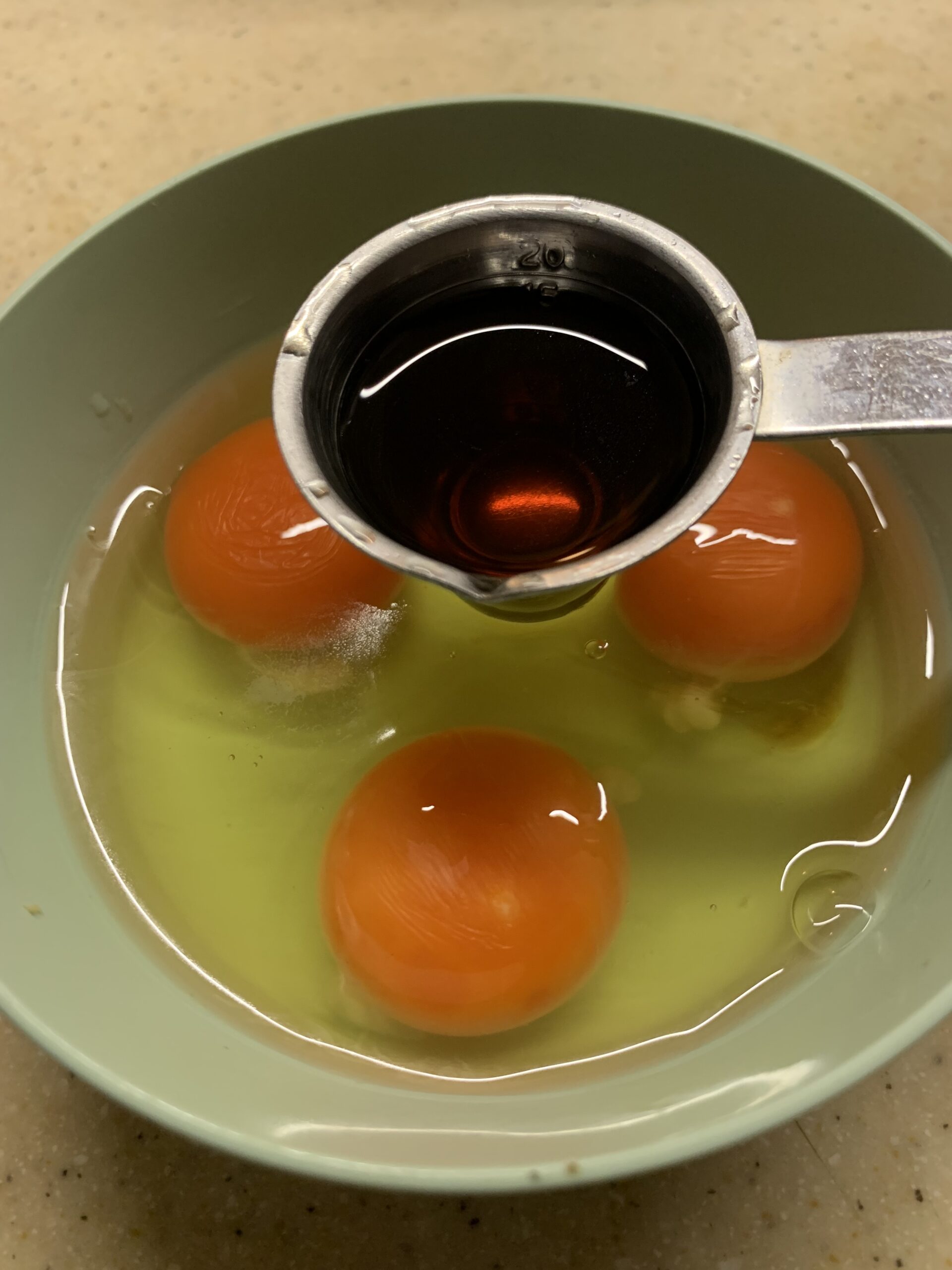 溶き卵を作る